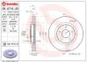Гальмівний диск пер Qashqai 07-/Juke 10-/Rogue 07-/Tilda 10-/X-Trail 07-/Kadjar 16- (296x44mm) BREMBO 09A71621 (фото 1)