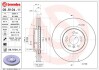 Гальмівний диск вентильований BREMBO 09.R104.11 (фото 1)