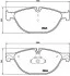 Тормозные колодки дисковые BREMBO P06076 (фото 1)