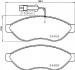 Гальмівні колодки комплект. BREMBO P23 143 (фото 1)