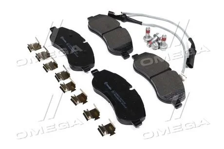 Гальмівні колодки дискові BREMBO P24152