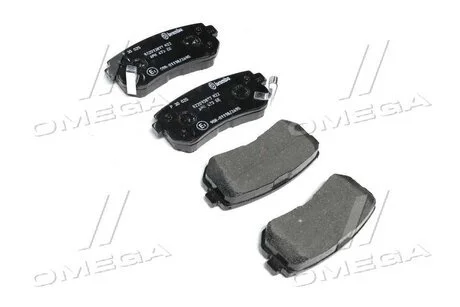 Тормозные колодки дисковые BREMBO P30025