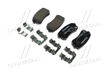 Гальмівні колодки дискові BREMBO P30051