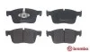 Комплект тормозных колодок из 4 шт. дисков BREMBO P36031 (фото 2)