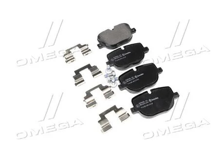 Тормозные колодки комплект. BREMBO P44 025