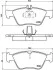 Тормозные колодки дисковые BREMBO P50023 (фото 1)