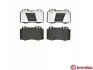 Тормозные колодки дисковые BREMBO P50041 (фото 2)