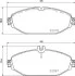 Тормозные колодки дисковые BREMBO P50124 (фото 1)