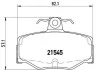 Гальмівні колодки дискові BREMBO P56024 (фото 1)