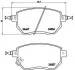 Гальмівні колодки дискові BREMBO P56051 (фото 1)