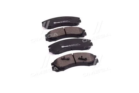 Гальмівні колодки дискові BREMBO P61089