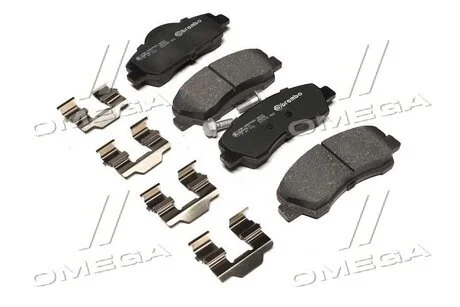 Гальмівні колодки комплект. BREMBO P61 113