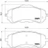 Колодки тормозные дисковые передние BREMBO P 61 120 (фото 1)