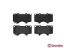Тормозные колодки дисковые BREMBO P83102 (фото 2)