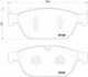 Гальмівні колодки дискові BREMBO P85128 (фото 1)