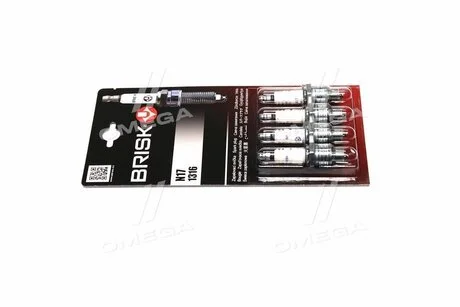 Свічка запалювання 402 (зазор 0,7мм) б/резистора (1шт) (кратно 4) CLASSIC BRISK N17