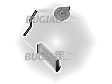 Патрубок системы турбонадува Audi Q5 2.0D 11.08- BUGIAD 86644 (фото 1)