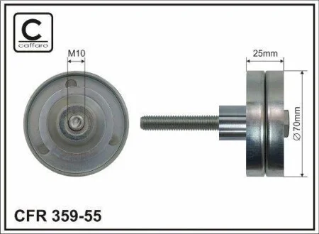 Ролик CAFFARO 359-55