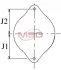 Генератор FIAT/ALFA ROMEO/LANCIA Doblo/Punto/Stilo/147/156/Marea/Musa/Libra &quot;1,9&quot; 98-12 CG113943 CARGO 113943 (фото 5)