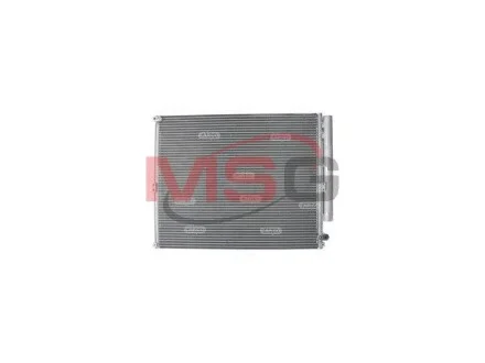 Радіатор кондиціонера 2.7MPI 16V,4.0MPI 24V,3.0TDI 16V TOYOTA Land Cruiser Prado 120 03-09 CARGO 260715