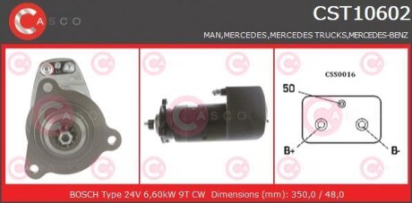 Стартер CASCO CST10602AS