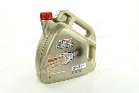 Масло моторн. EDGE 0W-40 А3/В4 (Канистра 4л) CASTROL 156E8C