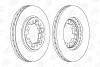 Диск гальмівний передній Ford Maverick 93-16, Nissan Pickup/Terrano 97-20/86-07 CHAMPION 561523CH (фото 1)