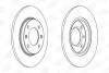 Гальмівний диск задній Citroen Saxo, Xsara / Peugeot 106, 206, 306, 309 CHAMPION 561555CH (фото 1)