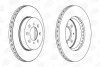 Тормозной диск передний Honda City V, Civic IV, V, VI, VII, CRX, Insight, Jazz III, IV / Rover / MG CHAMPION 561630CH (фото 1)