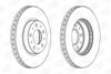 Гальмівний диск передній Volvo 850, 940, C70, S70, S90, V70, V90, XC70 (1996->) CHAMPION 561866CH (фото 1)
