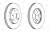 Тормозной диск передний Mercedes C-Class, E-Class, CLK, SLK CHAMPION 562013CH (фото 1)