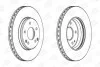 Тормозной диск передний Mercedes C-Class, E-Class, CLK, SLK CHAMPION 562013CH (фото 1)