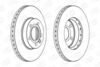 Тормозной диск передний Ford Galaxy / Seat Alhambra / VW Sharan (1996->) CHAMPION 562043CH (фото 1)