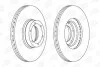 Гальмівний диск передній RENAULT MASTER / OPEL MOVANO CHAMPION 562105CH (фото 1)