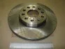 Диск тормозной seat toledo skoda yeti vw golf vi передн. вент. CHAMPION 562235CH (фото 1)