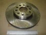 Диск тормозной seat toledo skoda yeti vw golf vi передн. вент. CHAMPION 562235CH (фото 2)