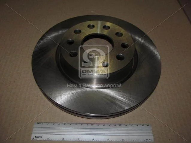 Гальмівний диск передній Audi A3 / Seat / Skoda Octavia, Yeti / VW Caddy, Golf, Jetta CHAMPION 562237CH (фото 1)