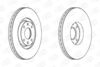 Гальмівний диск передній CITROËN C4/ C4 PICASSO/ C4 GRAND PICASSO CHAMPION 562267CH (фото 1)