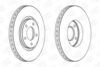 Тормозной диск передний CHRYSLER GRAND VOYAGER, VOYAGER/ DODGE CARAVAN/ FIAT FREEMONT CHAMPION 562292CH (фото 1)