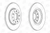 Гальмівний диск задній Fiat 500X / Jeep Renegade / Alfa Romeo 159, Brera, Spider, Giulietta CHAMPION 562301CH (фото 1)