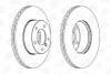 Диск тормозной передний (кратно 2шт.) BMW 1 (06-12), 1 (03-13), 3 (04-12), Z4 (0 CHAMPION 562342CH (фото 1)