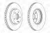 Гальмівний диск передній Mercedes CLS, E-Class / Saab 9-3 CHAMPION 562386CH (фото 1)