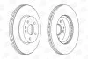 Гальмівний диск передній Mercedes V-Class (W447), Viano (W639), Vito (W639, W447) CHAMPION 562392CH (фото 1)