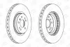 Тормозной диск передний Mercedes M-Class (W164), R-Class (W251, V251) CHAMPION 562403CH1 (фото 1)