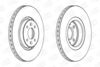 Тормозной диск передний RENAULT SCÉNIC, GRAND SCÉNIC CHAMPION 562410CH (фото 1)