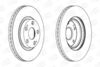 Диск тормозной передний (кратно 2шт.) Toyota Auris (06-12), Avensis (03-08), Cor CHAMPION 562430CH (фото 1)