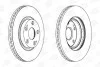 Диск тормозной передний (кратно 2шт.) Toyota Auris (06-12), Avensis (03-08), Cor CHAMPION 562430CH (фото 1)