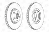 Тормозной диск передний BMW X5, X6 CHAMPION 562520CH1 (фото 1)