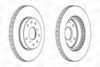 Диск гальмівний передній (кратно 2шт.) Fiat Sedici (06-14)/Suzuki SX4 (06-), Vita CHAMPION 562534CH (фото 1)