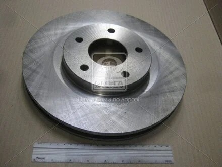 Диск гальмівний передній (кратно 2шт.) Nissan Juke (10-), Qashqai (06-14), Tiida CHAMPION 562578CH